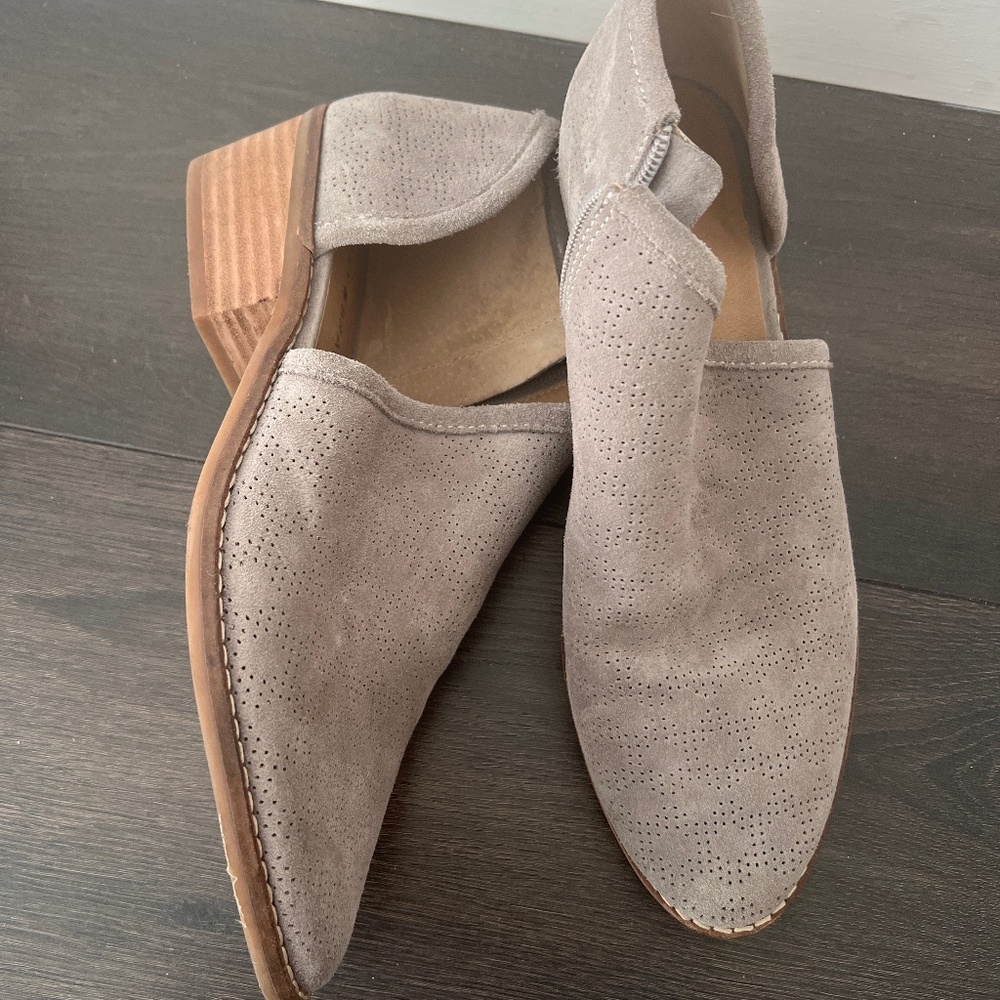 Lucky Brand suede bootie